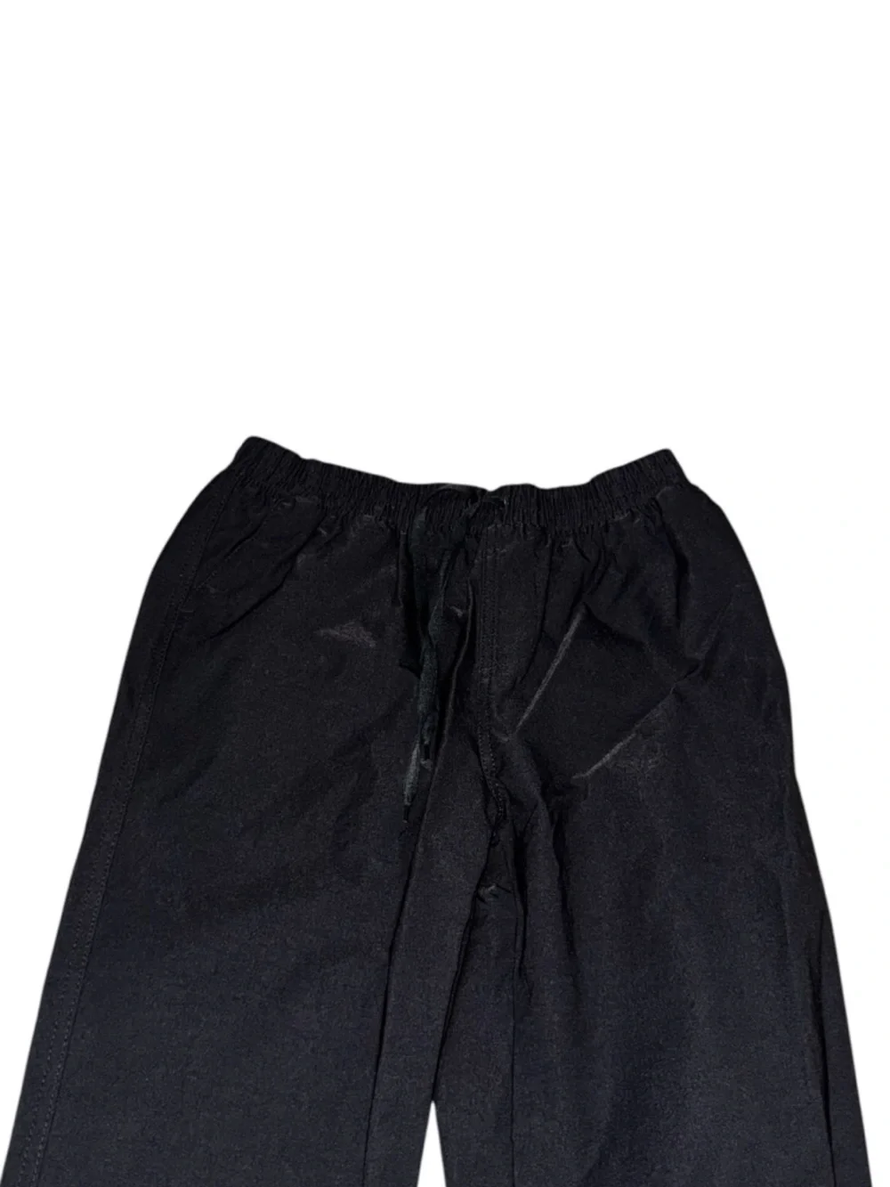 Hurley Boy's Size 14-16 Joggers Track Pants Black Elastic Waistband Nylon